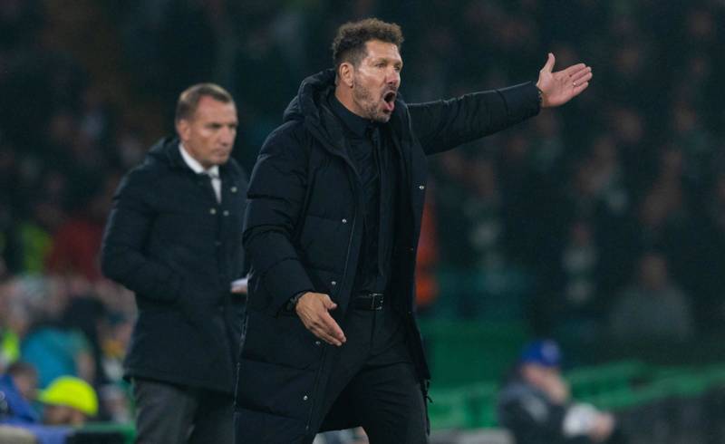 Atletico manager Diego Simeone raves about Celtic intensity
