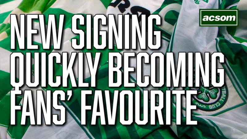 The 23-year-old who is quickly becoming a Celtic fans’ favourite