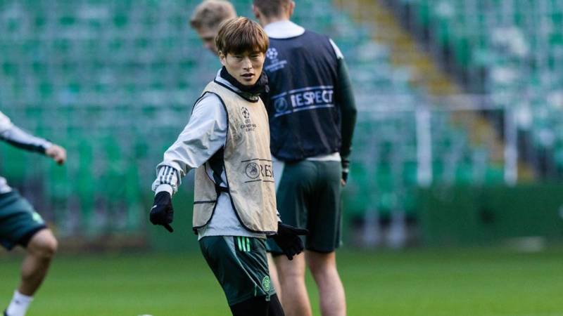 Training Gallery: Celtic train at Paradise before Atletico Madrid