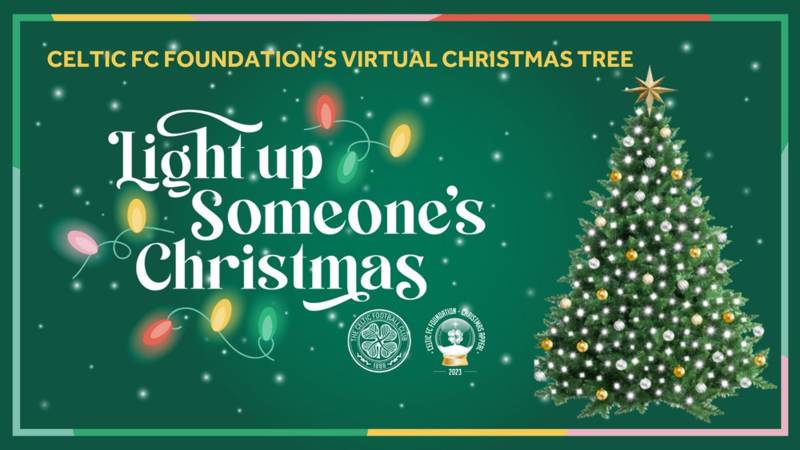 Help light up someone’s Christmas with the Foundation’s virtual Christmas tree