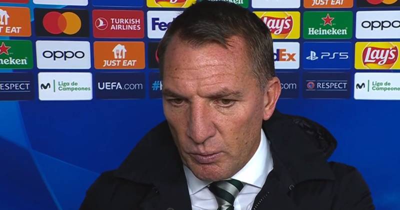 Brendan Rodgers shares Jurgen Klopp view after “computer game” red card in Celtic thrashing