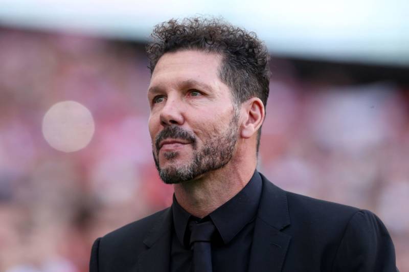 Diego Simeone slammed for actions against Celtic