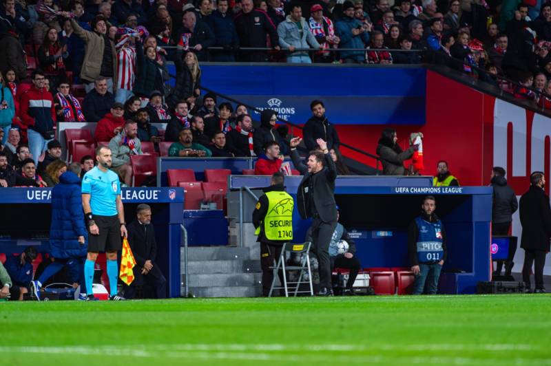 ‘Ridiculous’: Peter Grant now roasts Diego Simeone for what he saw him do against Celtic