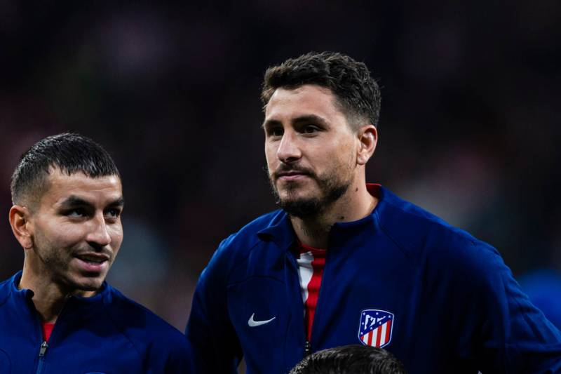 ‘He’s going to go far’: Atletico Madrid’s Jose Gimenez was blown away by ‘fantastic’ Celtic player
