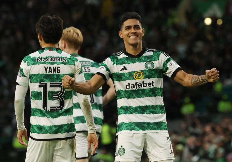 Watch Luis Palma produce carbon copy of glorious Lubo Moravcik moment in Celtic win vs Aberdeen