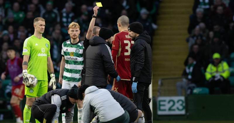 Kyogo Celtic injury vs Aberdeen gets Sky Sports ref watch treatment as Dermot Gallagher provides verdict