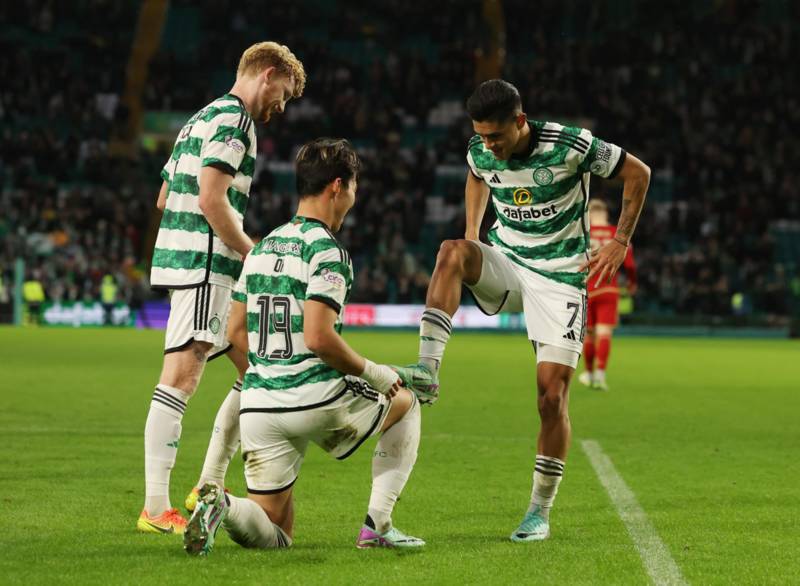 Luis Palma thanks Celtic teammate on Instagram after classy gesture