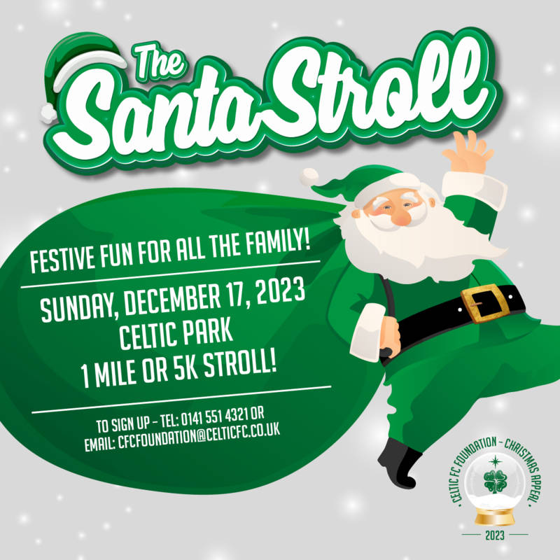 Join The Santa Stroll and support this year’s Christmas Appeal