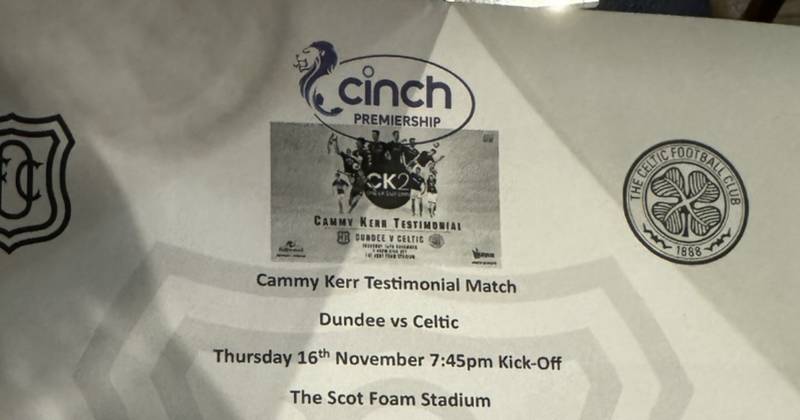 Celtic field strong defence for Cammy Kerr testimonial as 5 first-team stars handed run-out