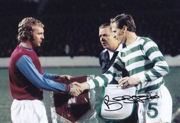 On the Road Again – Bobby Moore Testimonial on this day in 1970, West Ham 3 Celtic 3