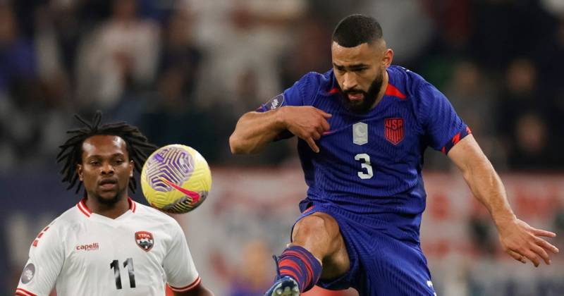 Cameron Carter-Vickers handed glowing USA boss report as Celtic star shines against Trinidad