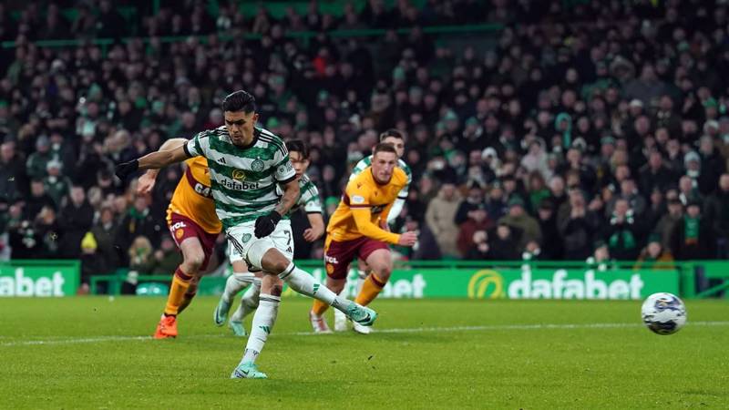 Celtic 1-1 Motherwell: Jonathan Obika’s last-minute equaliser steals a point on the road for the Well after David Turnbull had looked to hand Brendan Rodgers’ side all three points from the spot