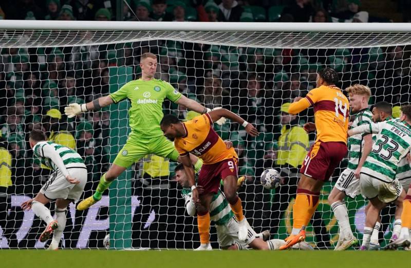Chaotic finish sees Motherwell earn a point away to Celtic
