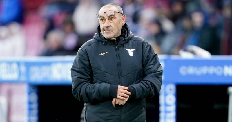Maurizio Sarri under pressure for Celtic clash as Lazio boss’ job safe ‘for now’ after third straight defeat