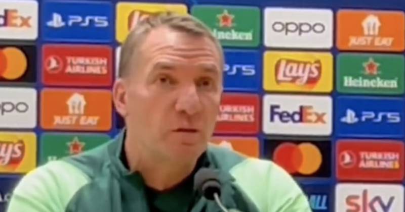 Brendan Rodgers looks to solve Celtic discipline issue to save European hopes
