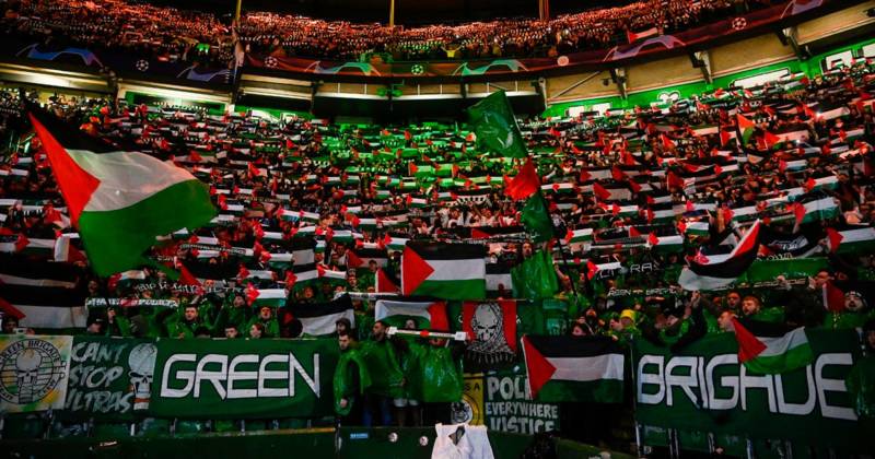 Celtic urged to scrap Green Brigade ban by Palestine group as UEFA accused of ‘putting limitations on free speech’