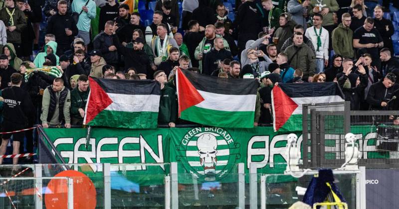 Green Brigade defy Celtic ban as ultras group represented at Lazio Champions League clash in Rome