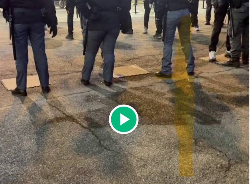 Watch: Celtic fans Greeted with Ridiculous Police Security in Rome