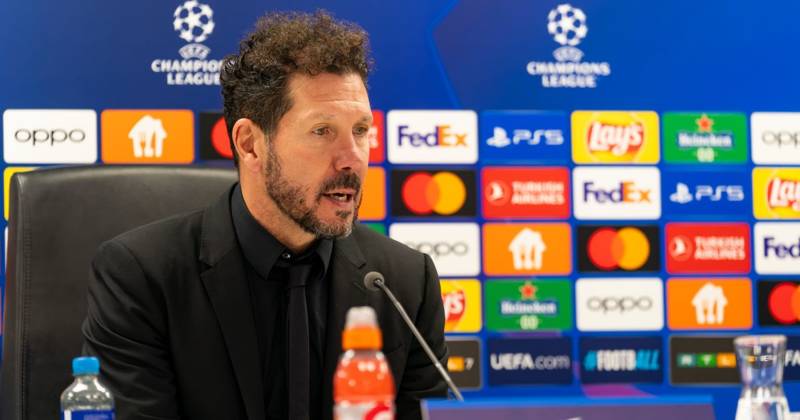 Diego Simeone submits Celtic Champions League report card as they get top marks in one area despite exit