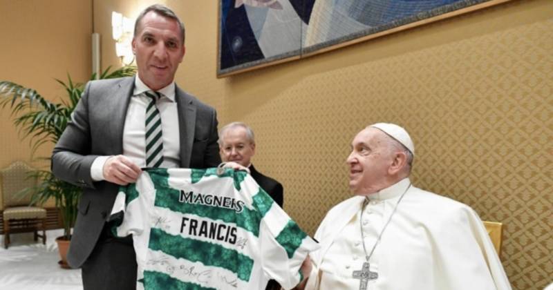 Brendan Rodgers opens up on Celtic meeting with the Pope as he tells stars they can ‘learn’ from visit