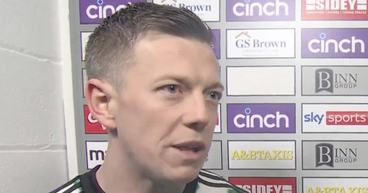 Callum McGregor Reveals Brendan Rodgers Celtic Half-time Rollicking In ...