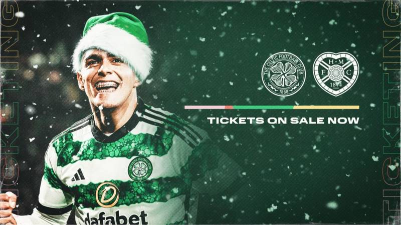 Secure a seat for Celtic v Hearts: Buy online