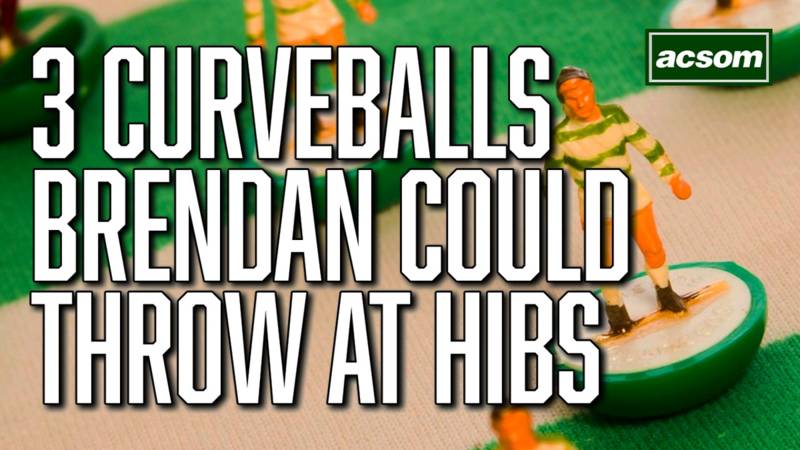 3 Celtic curveballs Brendan Rodgers could throw at Hibs tonight