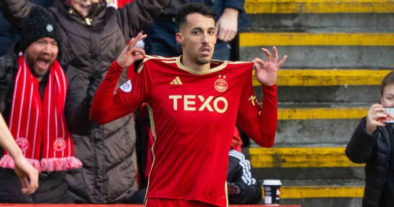 Bojan Miovski ‘wanted’ by Celtic but Aberdeen demand record transfer fee