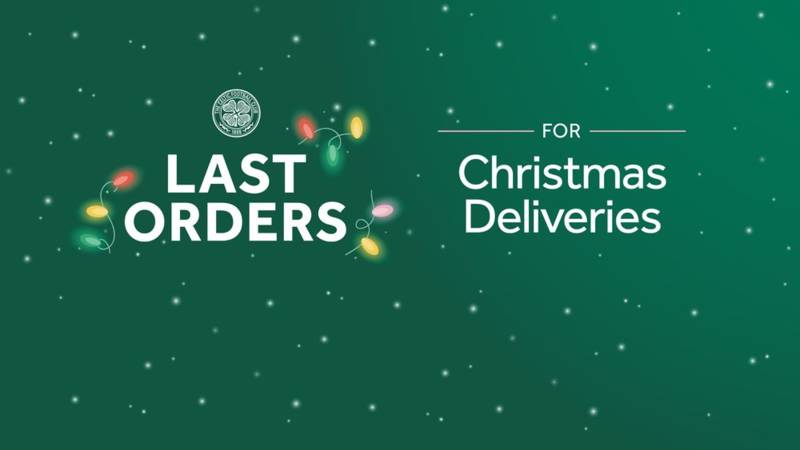 Last postage date for international orders – Thursday, December 7