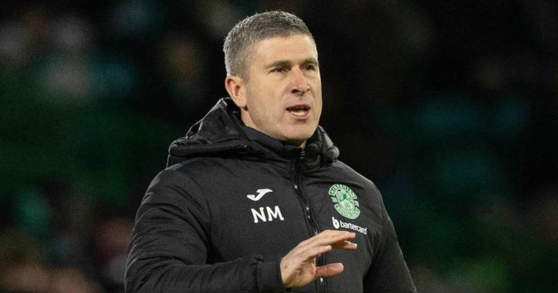 Nick Montgomery bemoans Hibs defending but also questions Celtic penalty in rout