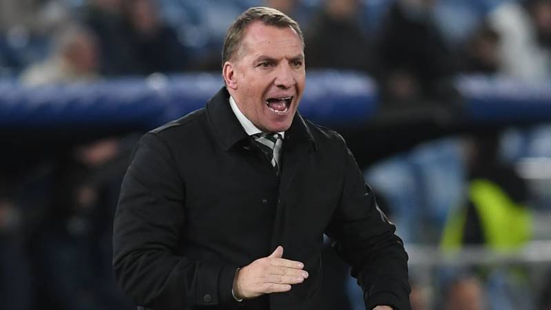 Brendan Rodgers tells Celtic player he needs to improve