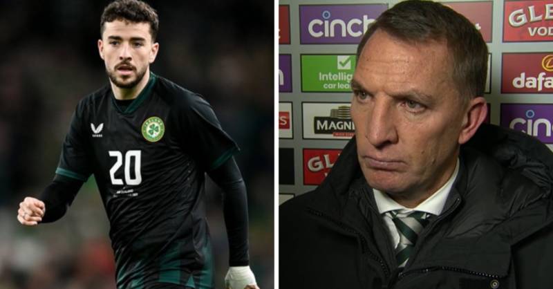 Celtic Boss Has Forthright Message For Ireland Man After Rare Start