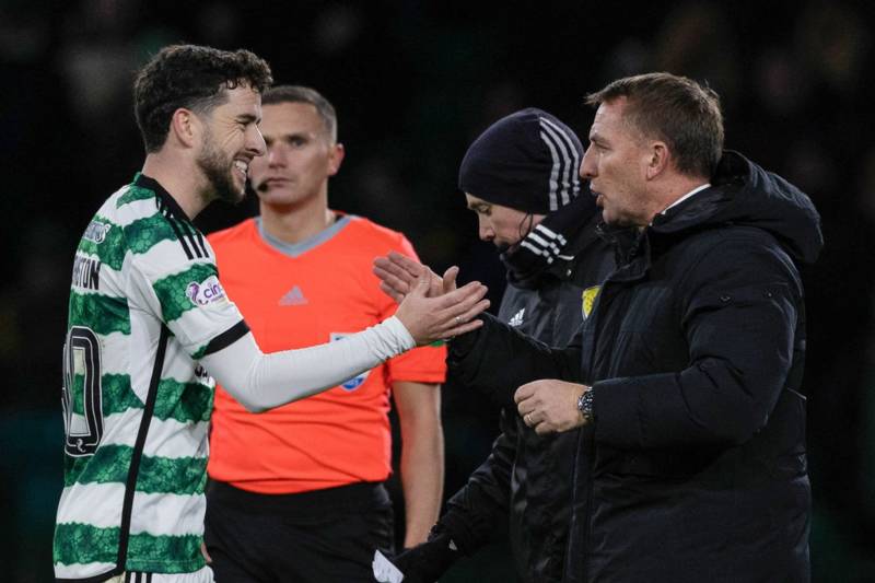 Celtic winger Mikey Johnston responds to Brendan Rodgers’ blunt barb