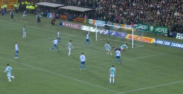 Video: Matt O’Riley opens scoring for Celtic at Rugby Park