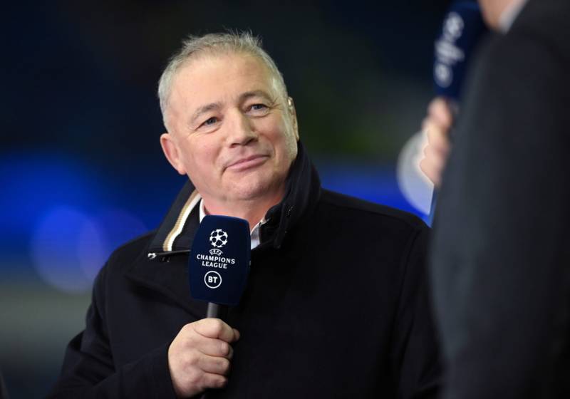 Ally McCoist reacts to Celtic defeat, states what is ’strange’ about upcoming Rangers game