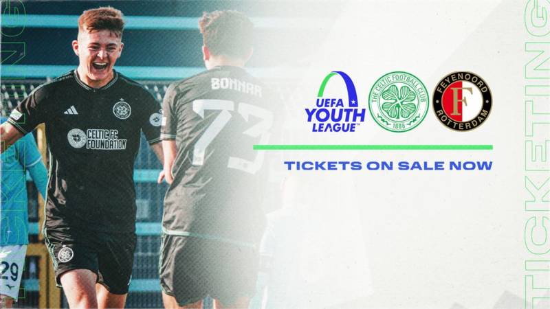 Support the Young Hoops in UEFA Youth League action – Buy tickets online now