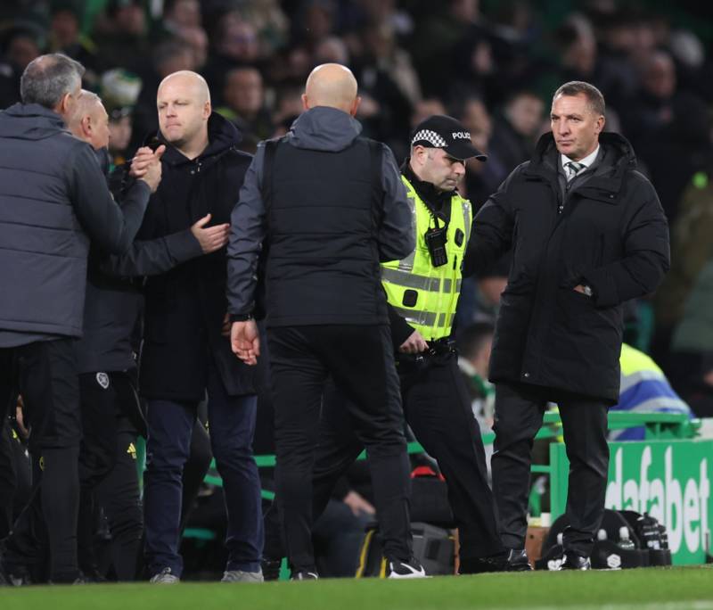 ‘In front of me’: BBC journalist shares what Brendan Rodgers did at full-time at Celtic Park on Saturday