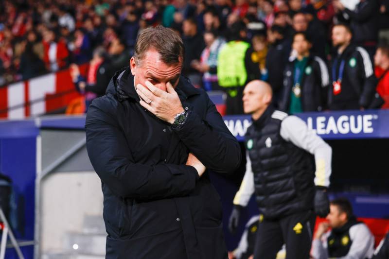 ‘Doesn’t look’: Pundit says he’s noticed something about Brendan Rodgers that’s not good for Celtic