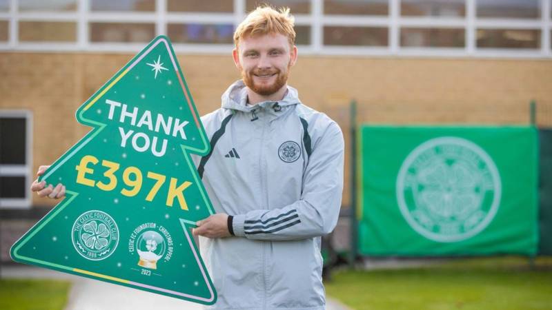Celtic FC Foundation Christmas Appeal raises astounding total of £397K