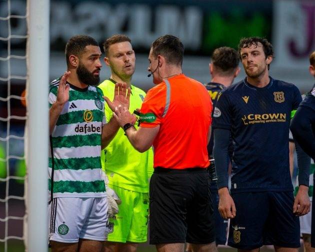 Where was VAR when CCV was obstructed by two Dundee players?