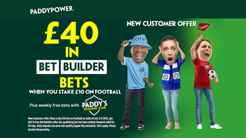Celtic vs Rangers: Back our 16/1 Bet Builder tip, plus get £40 in free bets with Paddy Power