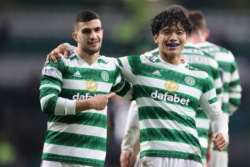 Glasgow Derby boost for Celtic as Liel Abada and Reo Hatate train