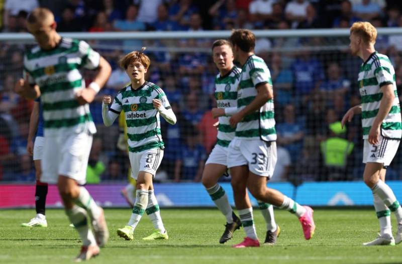 Celtic v Rangers: Last time out as Kyogo strike wins the Glasgow Derby