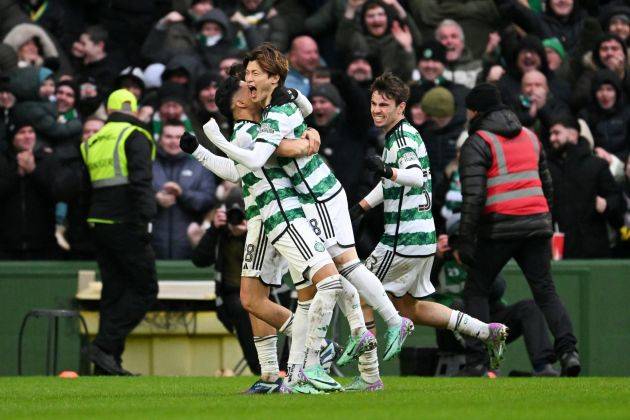Video: Stunning Kyogo strike puts Celtic two goals ahead