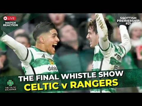 Celtic v Rangers LIVE Post Match Reaction Show | Scottish Premiership ...