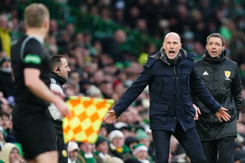 Rangers manager asks why Celtic’s players weren’t shown second yellows