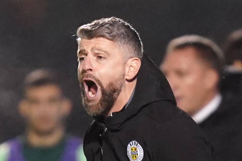 St Mirren made Celtic clash difficult for themselves, admits Robinson