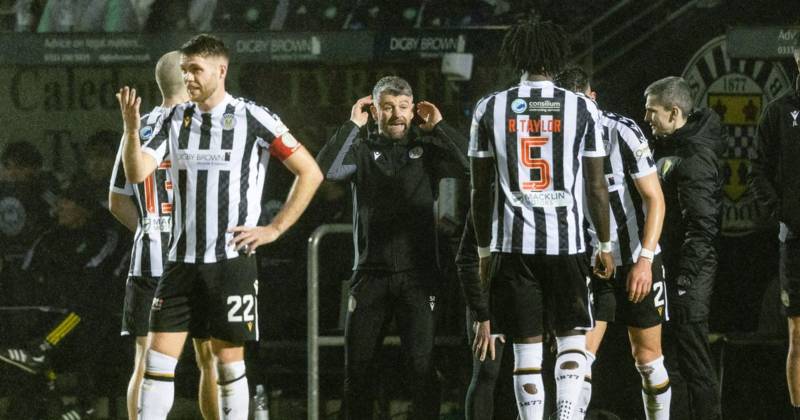 Stephen Robinson accepts St Mirren vs Celtic red card ‘irrelevant’ after Hoops early onslaught