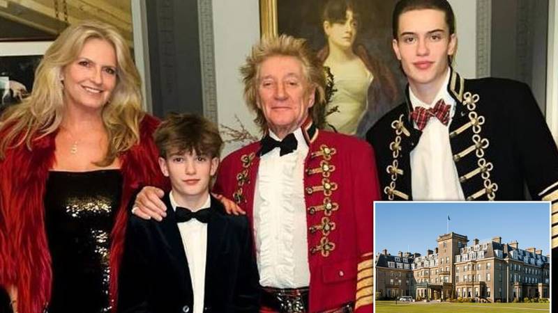 Rod Stewart continues his generous streak after leaving staff at a five-star hotel a £10,000 Hogmanay tip – and telling them to bet it on Scotland winning Euro 2024