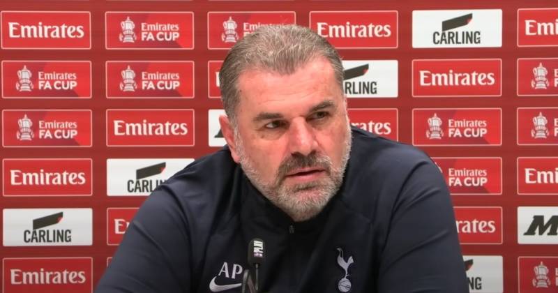 Spiky Ange Postecoglou points to Celtic credentials as Tottenham ‘winning trophies’ question earns blunt response